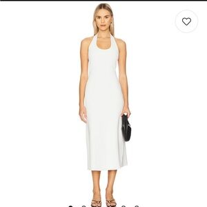 Nia Tamia Dress in White